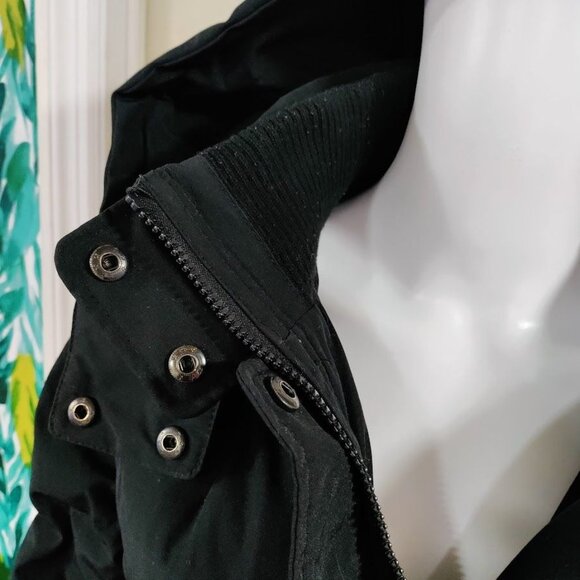 Vince Camuto Black Mid Down Quilter Winter Puffer Size S - Picture 7 of 14